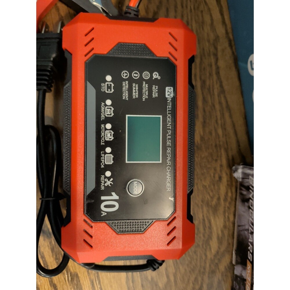 Battery Maintainer And Charger 12v 10A For Cars/Trucks/Boats/Motorcycles